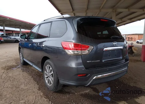 2014 Nissan Pathfinder Sv z USA, uszkodzony, nr VIN 5N1AR2MN5EC622848